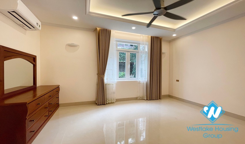 A beautiful villa with elevator for rent in T Block, Ciputra, Tay Ho, Ha Noi